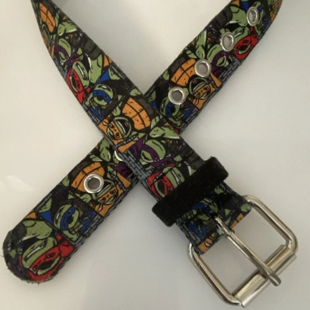 Teenage Mutant Ninja Turtles TMNT Belt w Buckle Youth Medium 24
